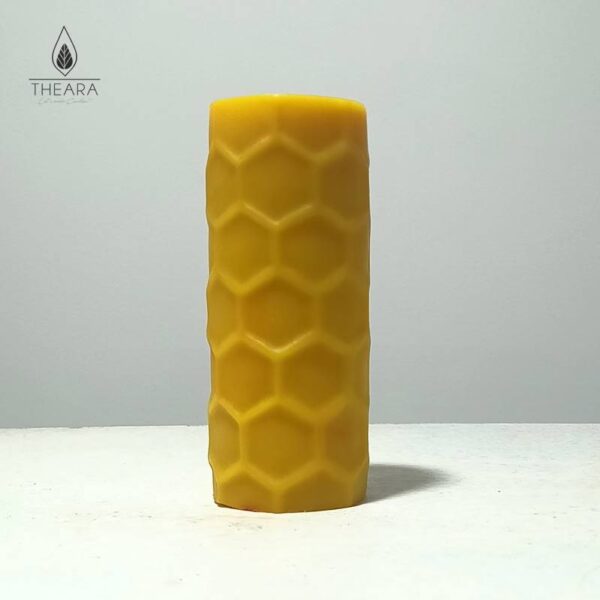 Hexagon Pillar Silicone Candle Mould