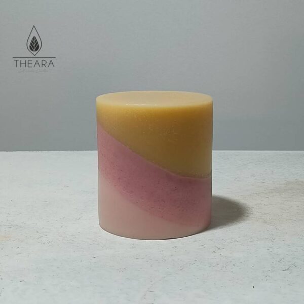 Round Pillar(3 inches) Silicone Candle Mould