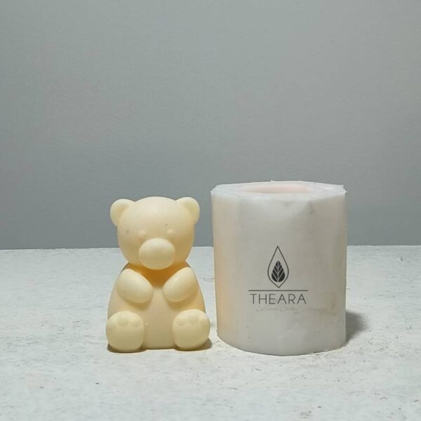 Big Teddy Bear Silicone Candle Mould