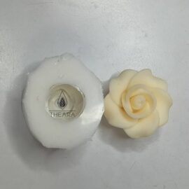 Tea Rose Silicone Candle Mould