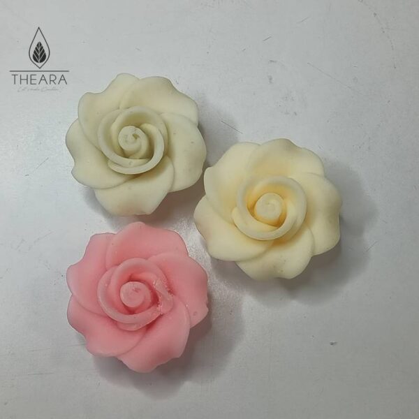 Tea Rose Silicone Candle Mould