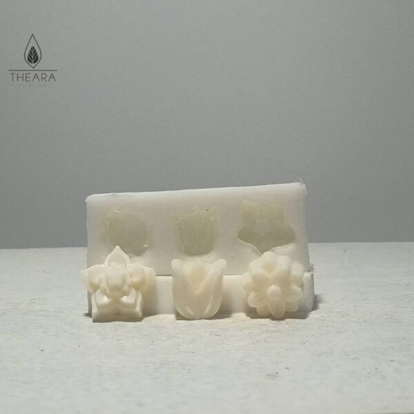 Star Tulip Jasmine Toppings Silicone Candle Mould