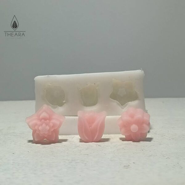 Star Tulip Jasmine Toppings Silicone Candle Mould