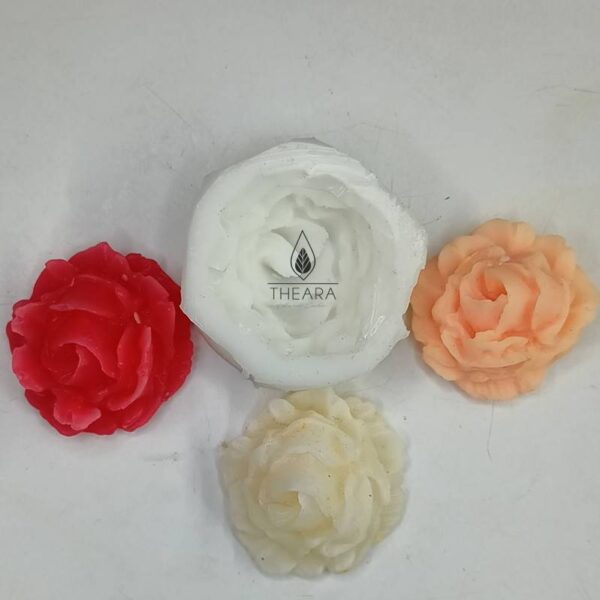 Tiny Rose Silicone Candle Mould