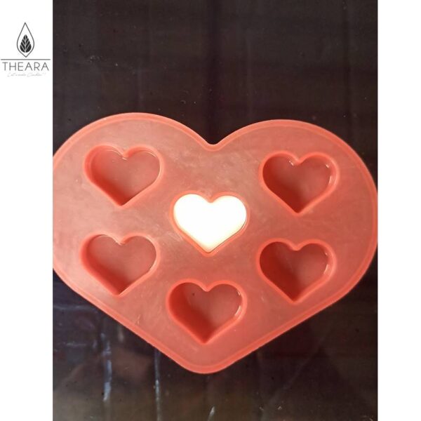 Small Heartlets Silicone Candle Mould